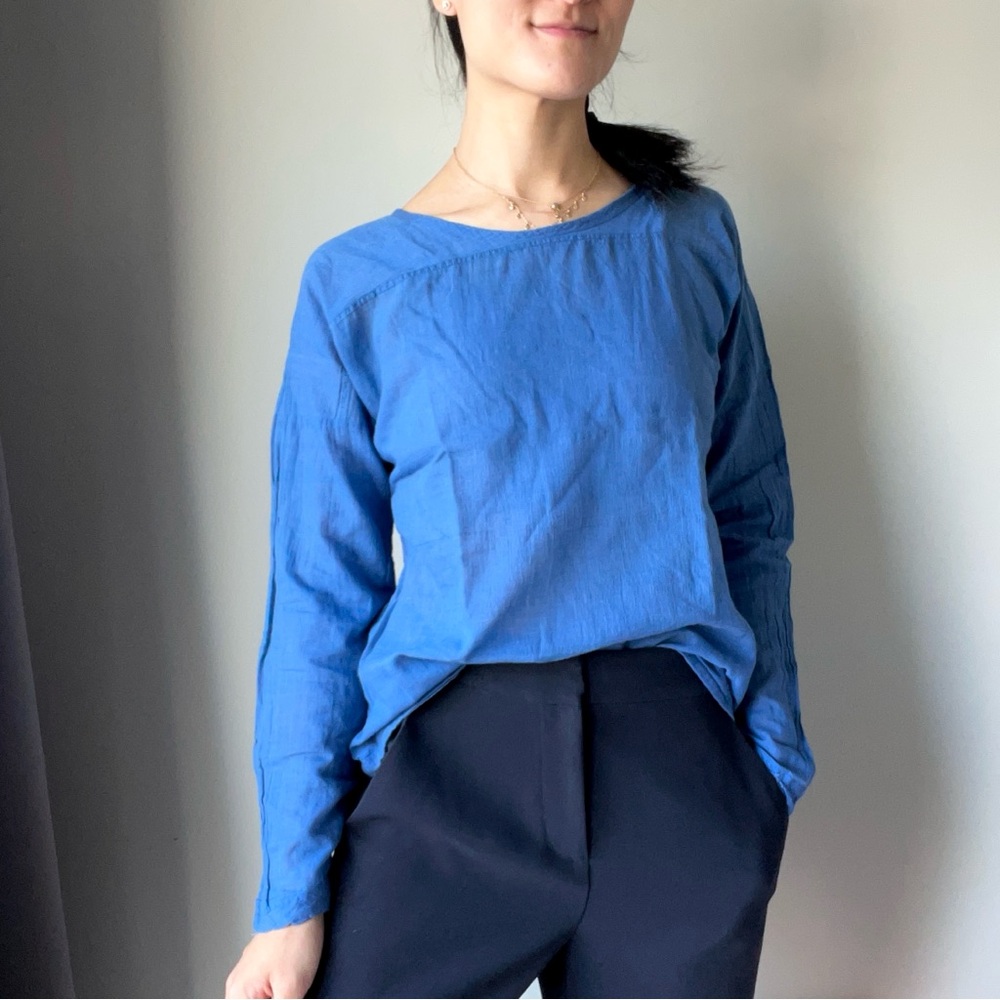 Bess Nielsen Khadi and Co handloomed top